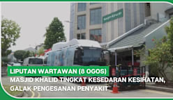 LIPUTAN WARTAWAN (8 Ogos) | Masjid Khalid tingkat kesedaran kesihatan, galak pengesanan penyakit