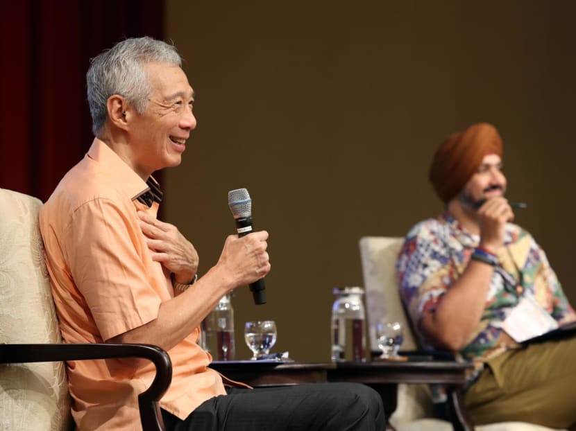 Senior Minister Lee Hsien Loong at the HarmonyWorks! Conference on Aug 3, 2024.