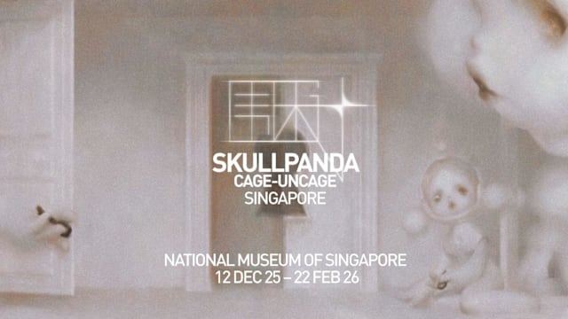 “SKULLPANDA CAGE-UNCAGE 展览”国际首秀登陆新加坡国家博物馆！