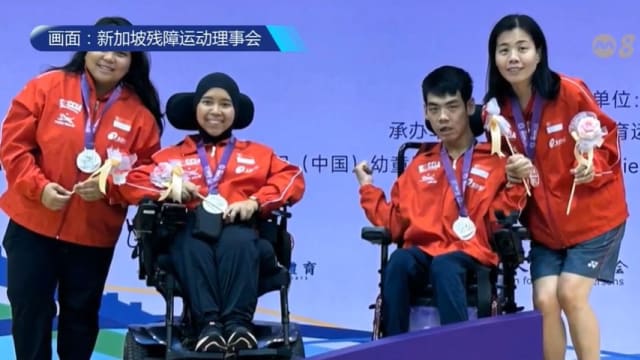 历来最好成绩 我国残障运动员在硬地滚球世界杯中夺BC3级双人赛银牌