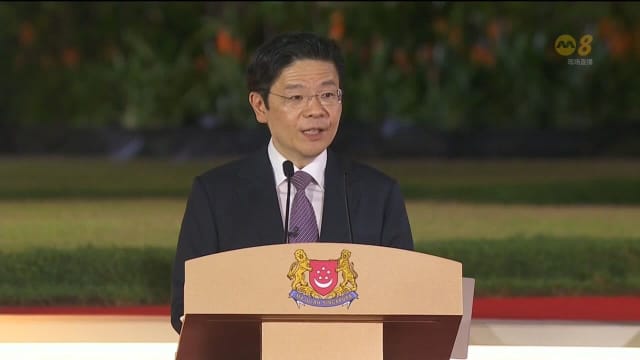 黄循财发表就任总理后首次演说