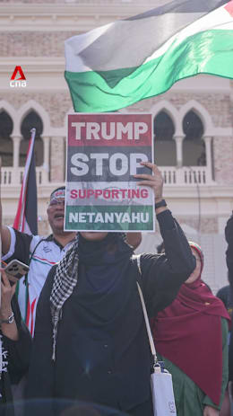 Protests in KL amid Trump visit for ASEAN summit Protests in KL amid Trump visit for ASEAN summit