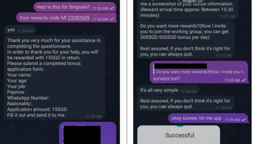 More than 6,000 victims fall prey to job scams this year, with losses of nearly S$97 million More than 6,000 victims fall prey to job scams this year, with losses of nearly S$97 million