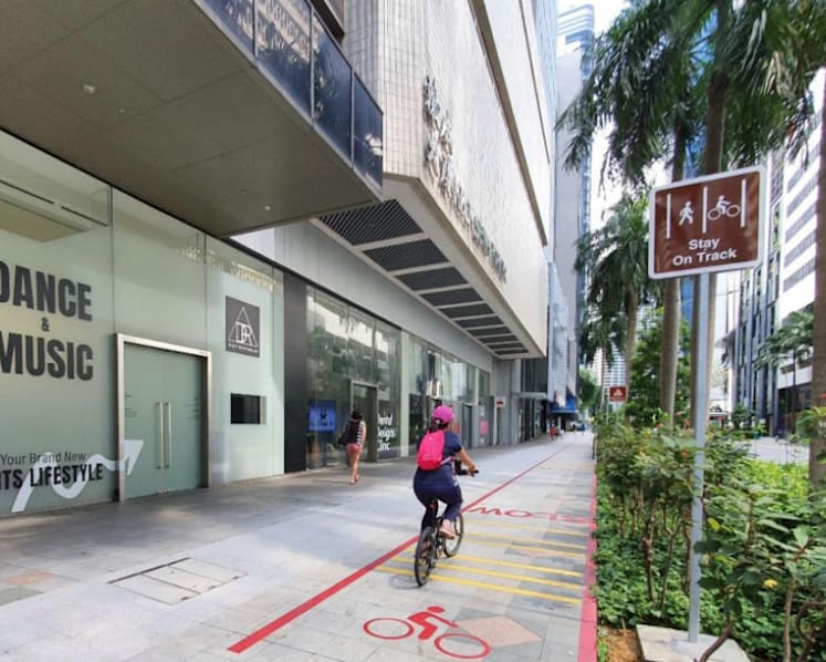 6km of new cycling paths launched in Singapore’s central business district