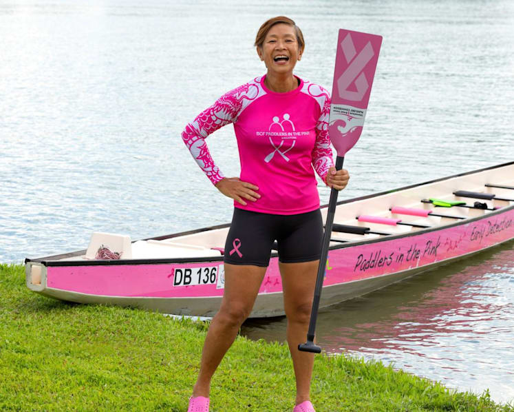 Riding the tide: This breast cancer survivor steers her own course at 60