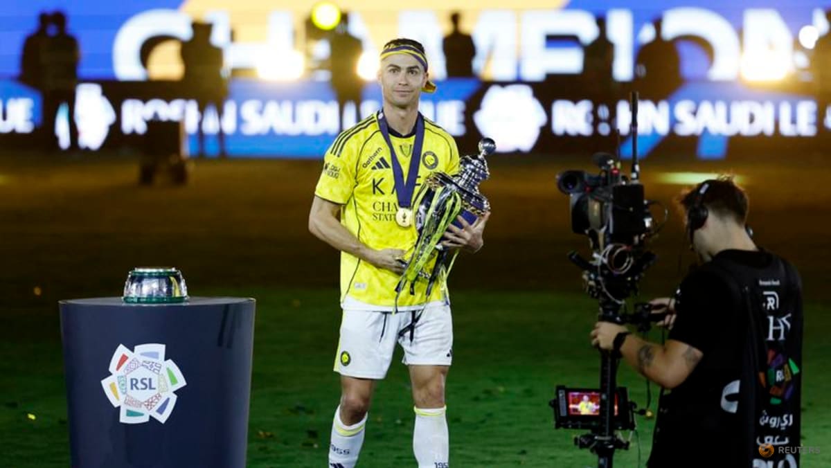 Ronaldo's brace fires Al Nassr to Saudi league title with 4-1 win over Damac