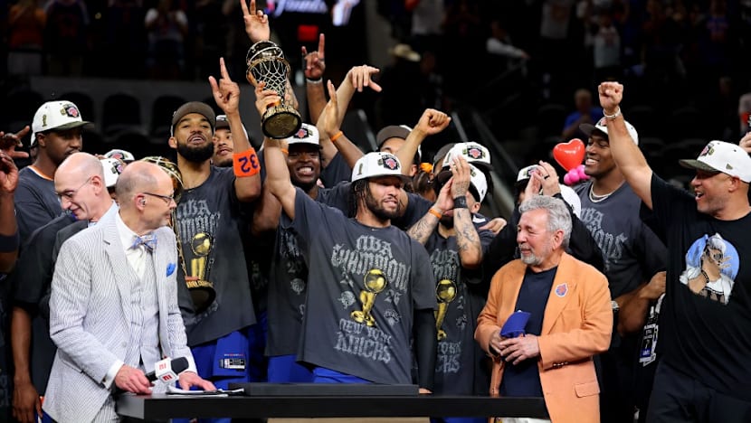 New York Knicks defeat San Antonio Spurs to snap 53-year NBA championship drought