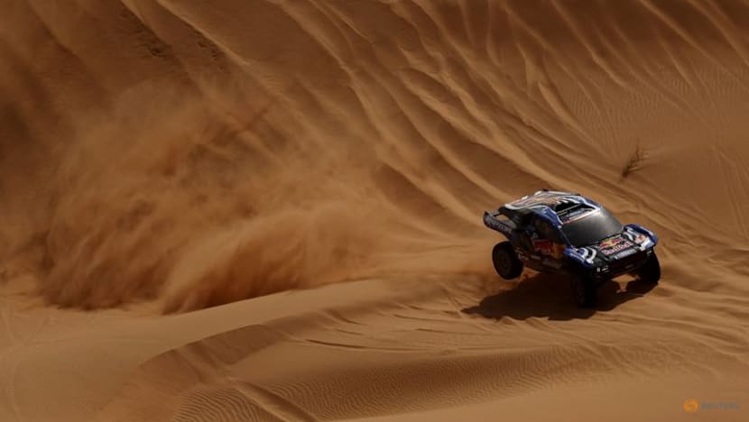 Rallying-Ekstrom takes Dakar stage win, Al-Attiyah stays top