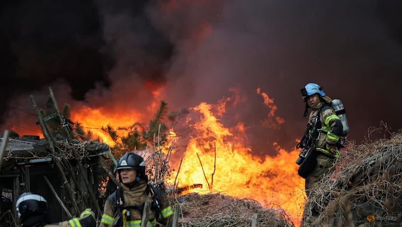 Major blaze extinguished in deprived area of South Korea's Gangnam district