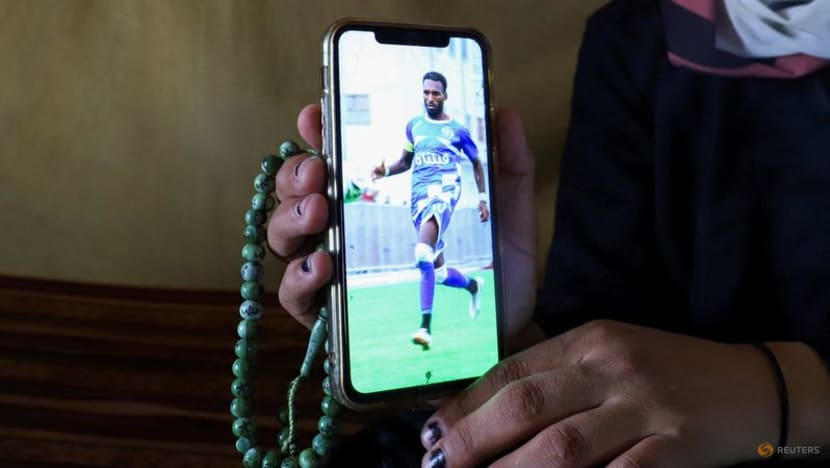 Fans and family honour 'Palestinian Pele' killed in Gaza