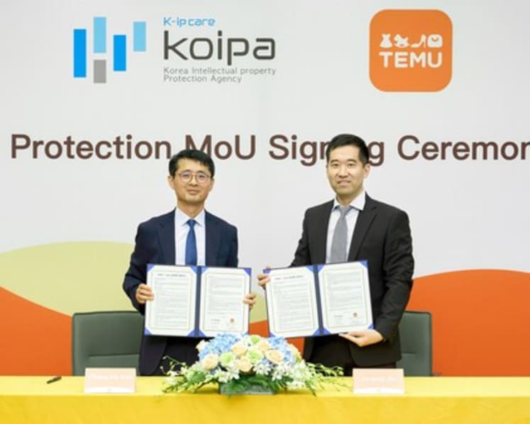 Temu Signs MOU With Korean Intellectual Property Protection Agency to Strengthen IP Protection for Korean Brands