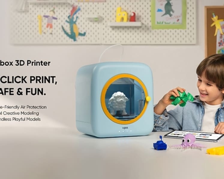 ugee Officially Launches Funbox: UL GREENGUARD Certified Kids' 3D Printer Now Available in Singapore and Hong Kong.