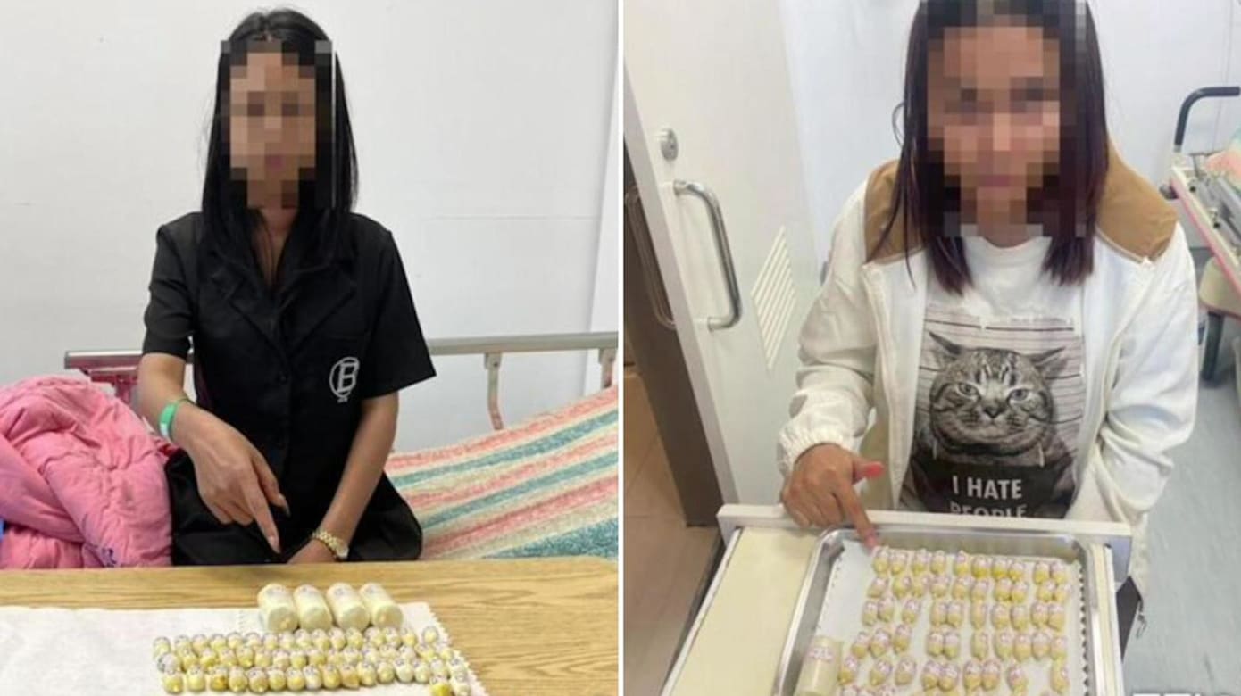 吞食塞肛运115颗海洛因  两泰女图闯台机场失败判监刑