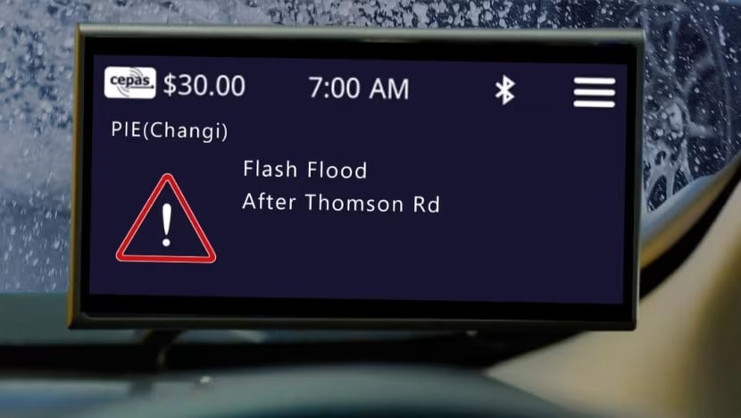 Motorists to get flood alerts from ERP 2.0 on-board units
