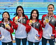 Singapore's swimmers end Games with 19 golds, showed 'resilience' amid new regional threats, says head coach