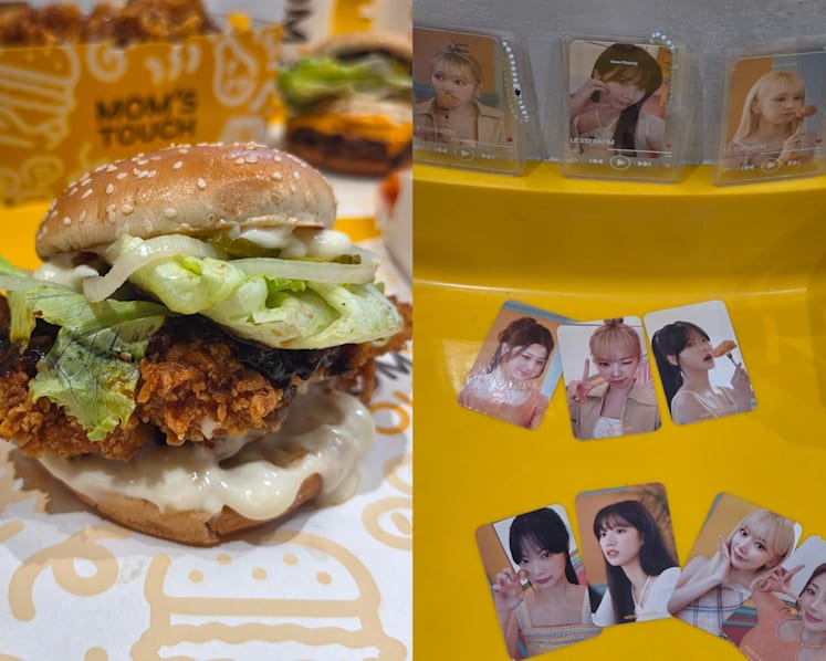 Mom’s Touch reopening on Aug 14 with Singapore-exclusive burgers and Le Sserafim merchandise