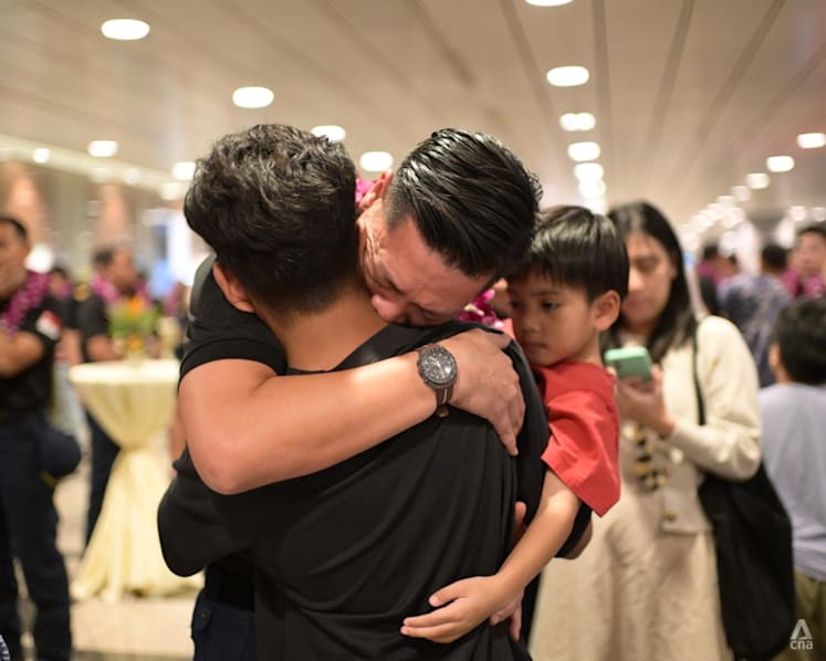 'Excited my son is coming home': SCDF rescuers deployed in quake-hit Myanmar return to Singapore
