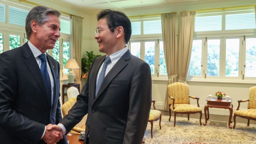 Antony Blinken bertemu PM Wong semasa lawatan rasmi ke SG Antony Blinken bertemu PM Wong semasa lawatan rasmi ke SG