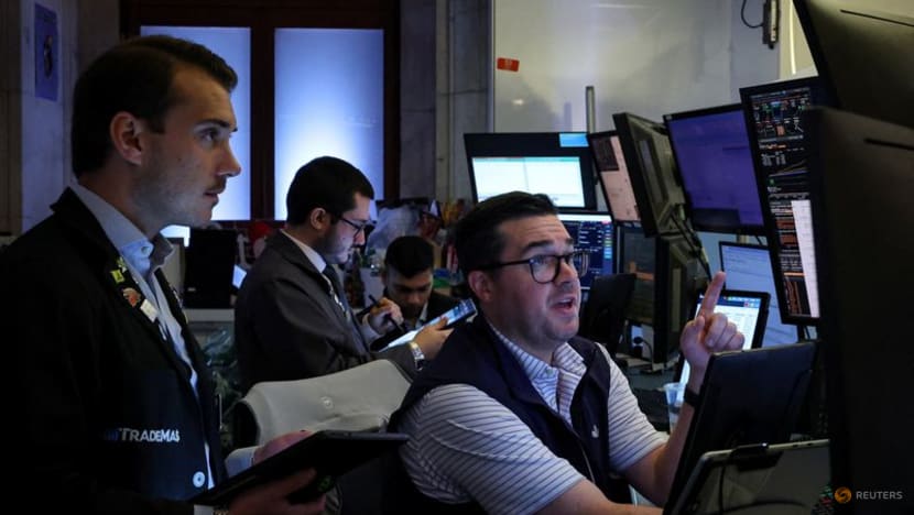 Stocks decline with tech shares; dollar weakens as Fed rate cut in view