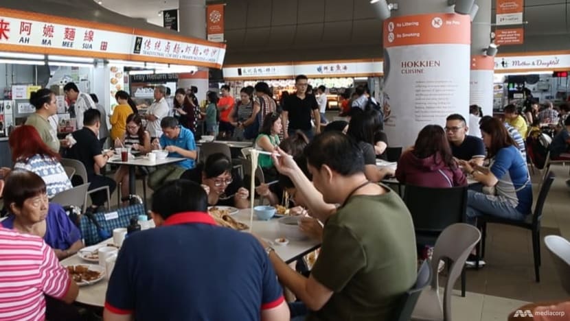 Not in their contract, but some hawkers at social enterprise centres give away food anyway