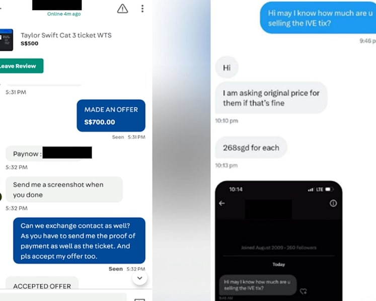 At least S$480,000 lost in concert ticket scams since January, over 460 in Singapore cheated
