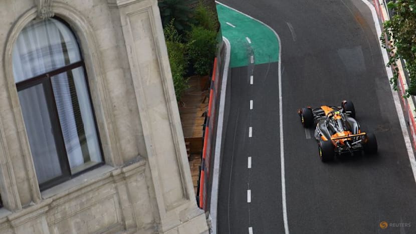 Hamilton hails Ferrari progress after Baku practice one-two