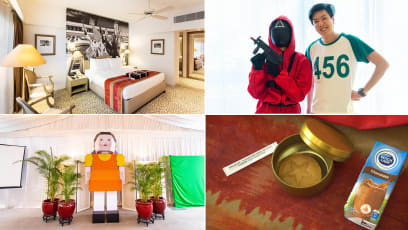 This Squid Game-Themed Staycation Lets You Meet The Creepy Doll, Play Games & Dress Up Like A Character From The Netflix Hit