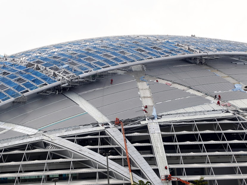Sports Hub: It’s nearly there