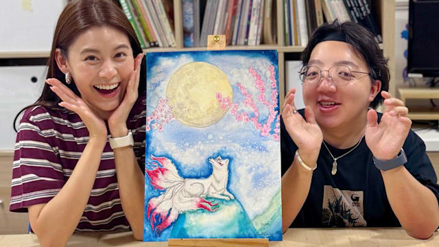 陈楚寰携手青年艺术家陈恩伦打造暖心画作，为需要群体募款