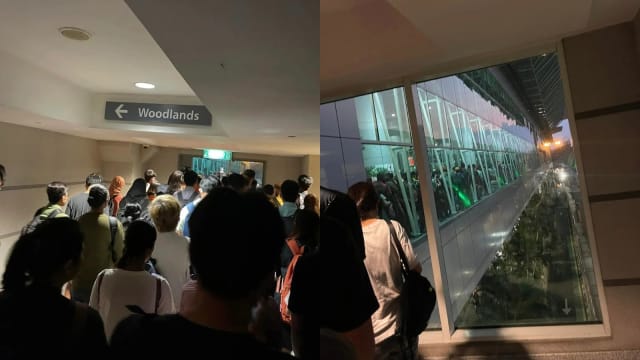 长周末结束 新柔关卡周一早上狂堵