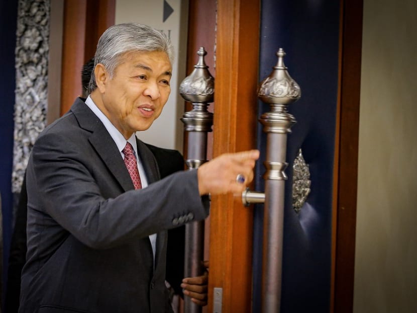 Former Malaysian deputy prime minister Ahmad Zahid Hamidi.