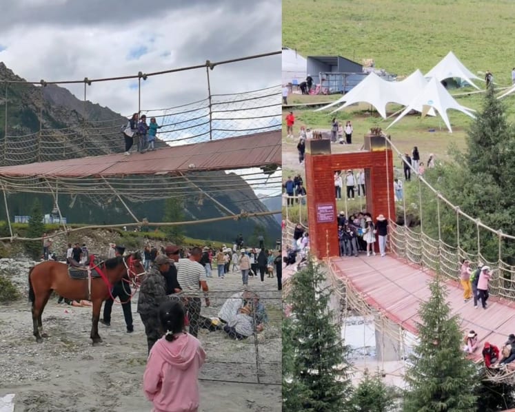 5 dead, 24 injured in suspension bridge mishap at China’s popular Xinjiang tourist site