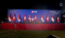 GE2025: Rapat SDP bagi GRC Sembawang di lapangan bersebelahan Sun Plaza | 27 Apr