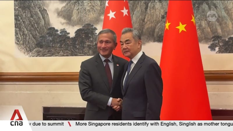 Singapore, China call for Middle East ceasefire as foreign ministers meet