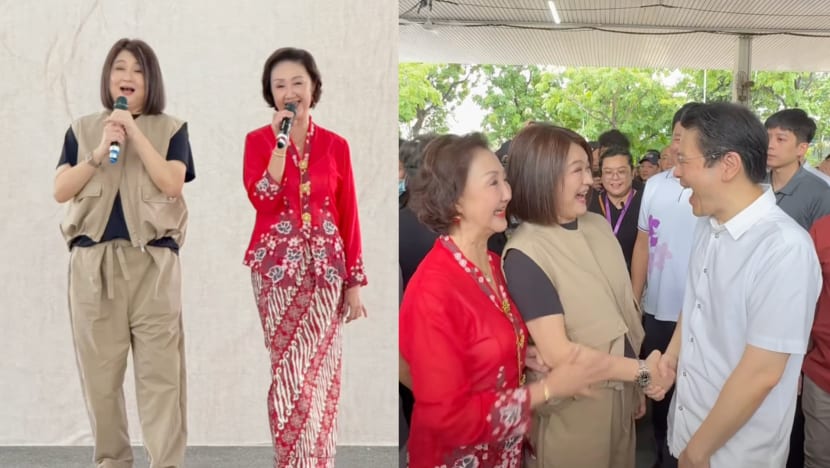 “I Grew Up Watching Her [On TV]”: PM Lawrence Wong After Seeing Chen Liping Perform Good Morning, Sir! Theme Song At Event
