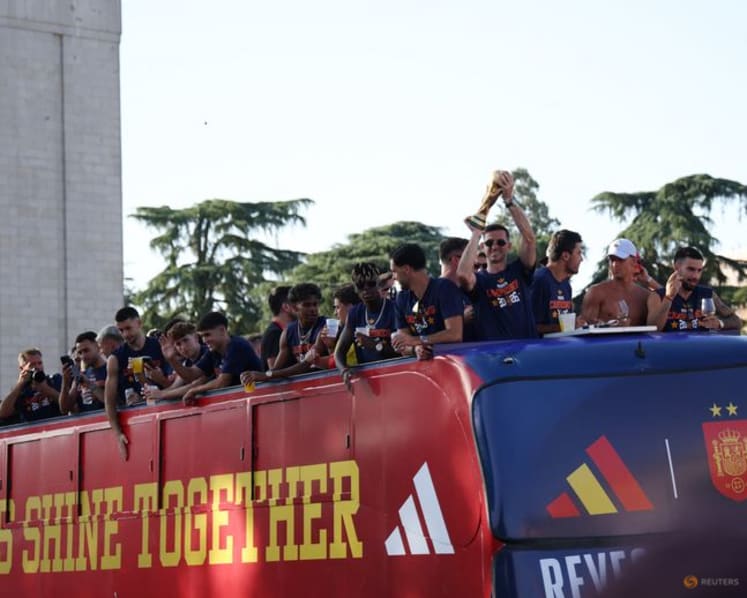 Scores celebrate Spain's 'Kings of the World' win in exhilarated Madrid