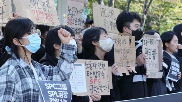女工被机器绞死 韩国工厂火速复工惹民怒