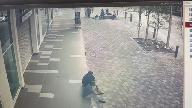 吉隆坡“地洞吃人”画面曝光 女游客走着走着就“消失”
