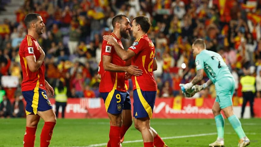Merino double helps Spain cruise past Bulgaria 4-0 in World Cup qualifier