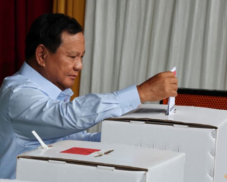 Indonesians protest former general Prabowo’s unofficial win in presidential election, allege widespread fraud