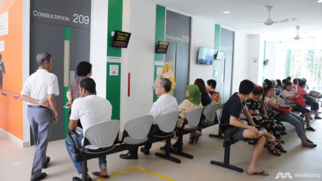 65%加入健康SG计划居民选择到全科诊所看诊