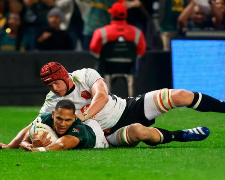 Sloppy Springboks secure 43-0 win over Wales in Nations Championship