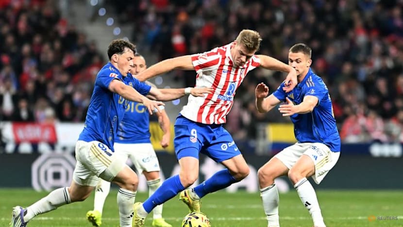 Sorloth double fires Atletico past bottom side Oviedo