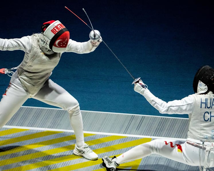 Fencing: Singapore women’s foil team fall to China in Asian Games quarters
