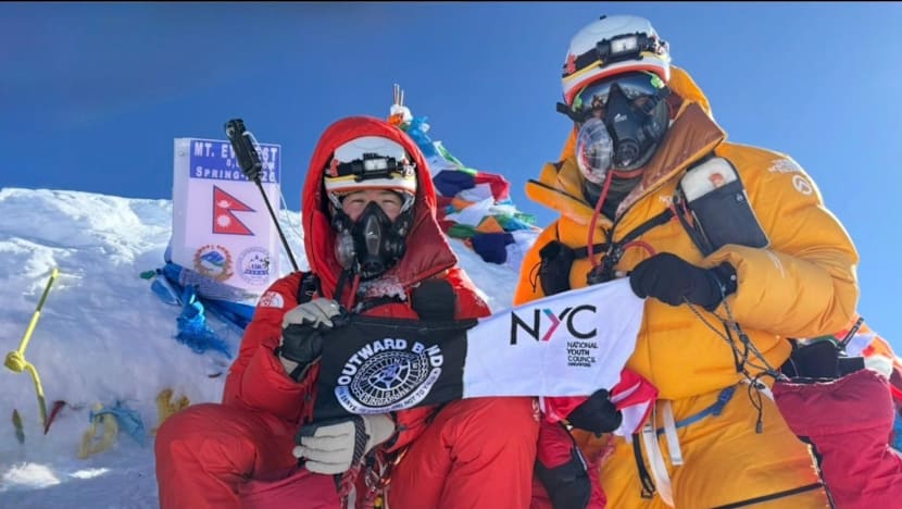 On top of the world together: The Singaporean husband-wife duo who summited Everest 