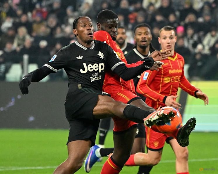 Juventus's title hopes suffer blow in 1-1 draw with struggling Lecce