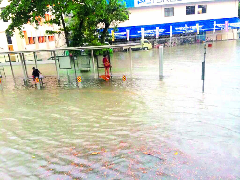 The frequency of heavy downpours and flash floods is expected to increase as sea levels rise due to global warming. Photo: Junde