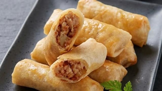 食谱：马铃薯肉末卷