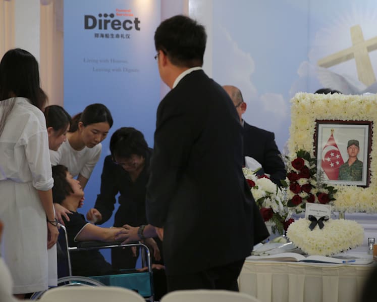 Family grieves as hundreds show up to bid goodbye to soldier killed in accident
