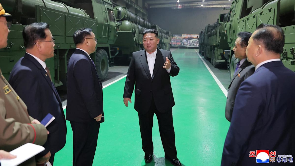 North Korea's Kim says new rocket system can 'annihilate the enemy'